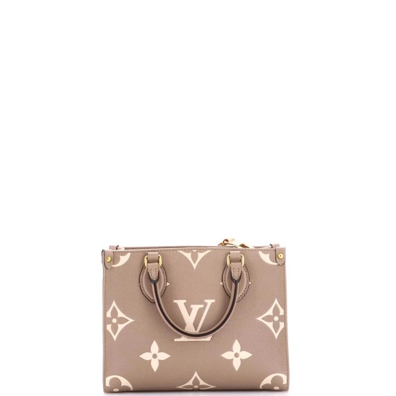 Louis Vuitton OnTheGo Tote Bicolor Monogram Empreinte Giant PM - 3