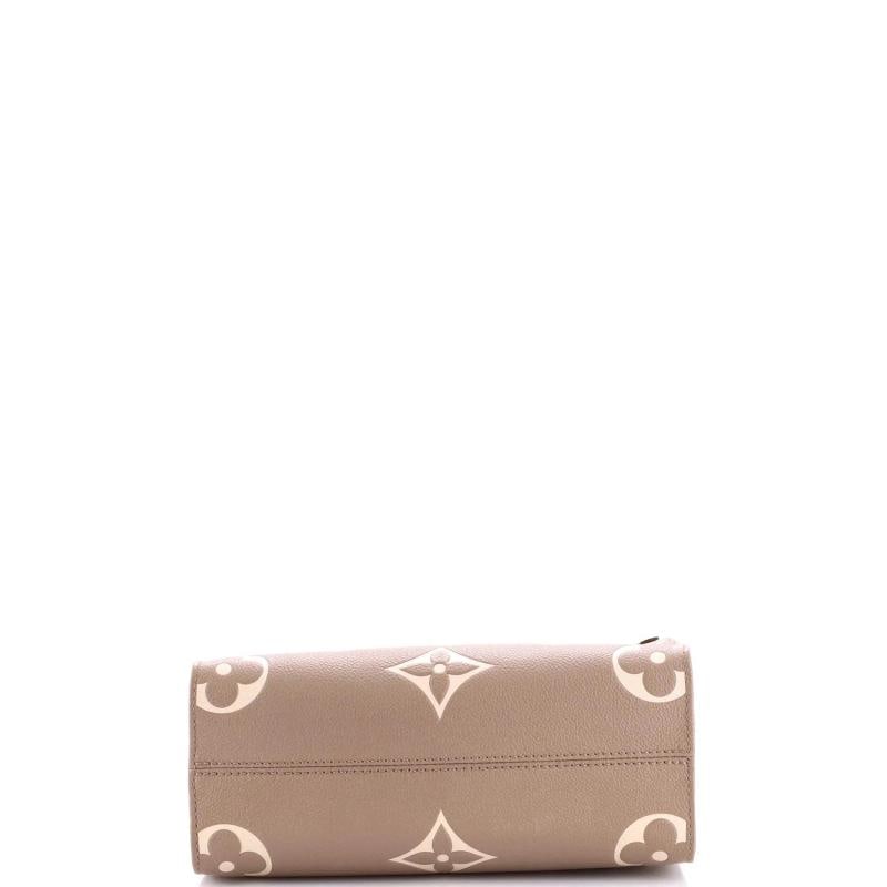 Louis Vuitton OnTheGo Tote Bicolor Monogram Empreinte Giant PM - 4