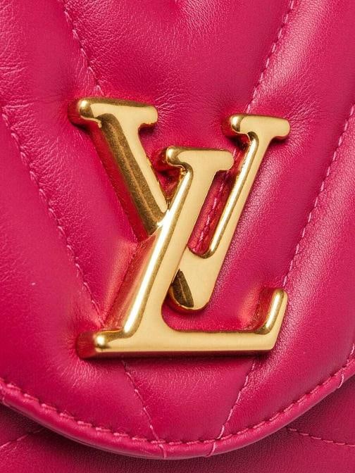 Louis Vuitton Pink Quilted Leather New Wave MM Chain Bag - 5