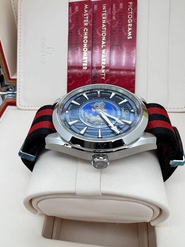 Omega Seamaster Aqua Terra 220.12.43.22.03.001 Stainless Steel Box Paper 2022 - 4