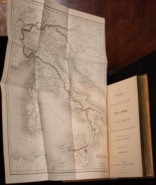 Edward Gibbon / HISTORY OF THE DECLINE AND FALL OF THE ROMAN EMPIRE 1862 - 14