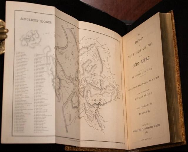 Edward Gibbon / HISTORY OF THE DECLINE AND FALL OF THE ROMAN EMPIRE 1862 - 18