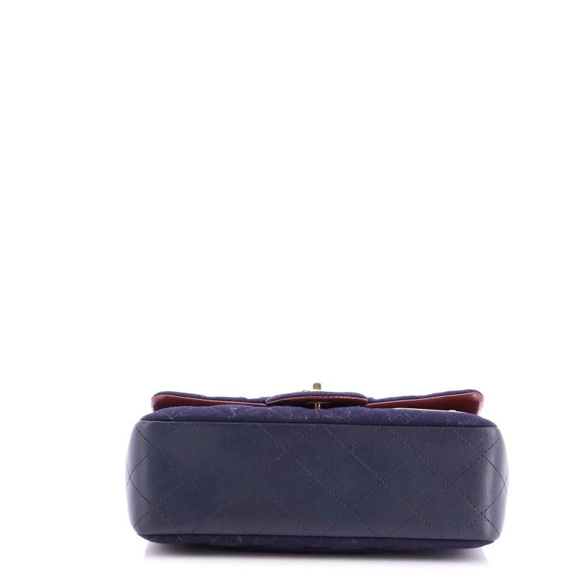 Chanel Paris-Hamburg Charms Classic Single Flap Bag Quilted Wool and Lambskin - 4