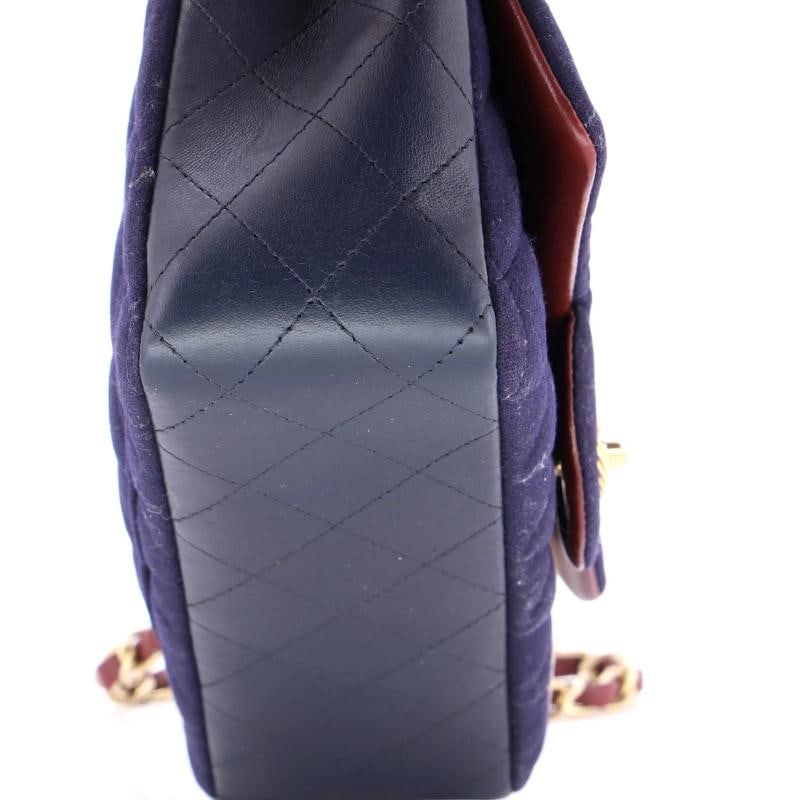 Chanel Paris-Hamburg Charms Classic Single Flap Bag Quilted Wool and Lambskin - 6