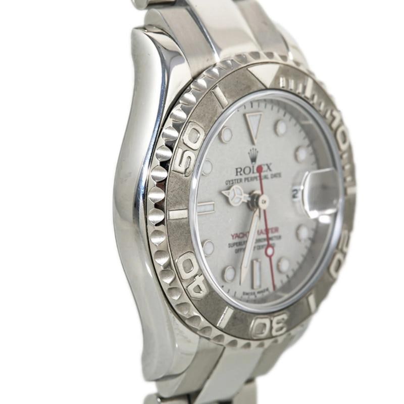 Rolex Yacht-Master 169622 MINT With Paper Platinum Dial&Bezel Ladies Watch 29mm - 3