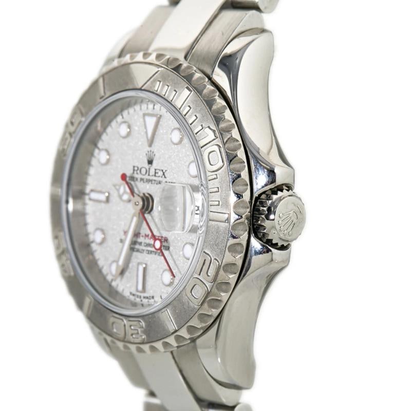Rolex Yacht-Master 169622 MINT With Paper Platinum Dial&Bezel Ladies Watch 29mm - 4