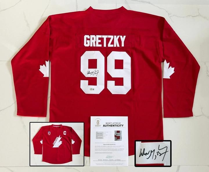 Wayne Gretzky Signed Jersey Canada Beckett BAS COA: Condition: New: A brand-new, unused, unopened, undamaged item (including handmade items) ,Country of Origin: United States,Modified Item: No,Original/Reproduction: Original