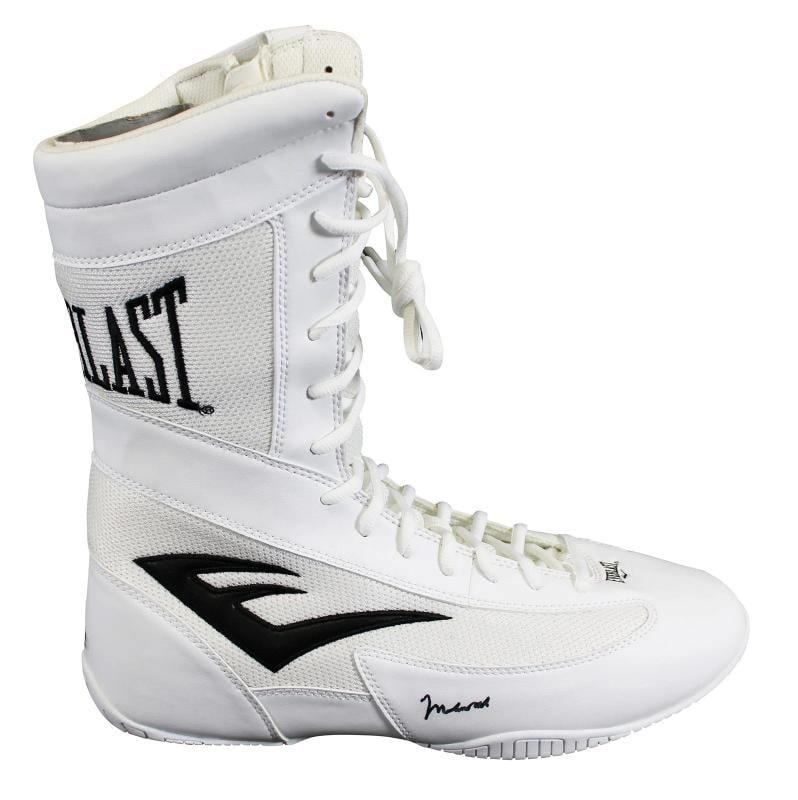 Muhammad Ali Signed White Everlast Boxing Shoe Size 11.5 Auto 10! PSA #4A54348: Product: Not Available,Player: Muhammad Ali,Sport: Boxing,Original/Reprint: Original,Autograph Authentication: PSA,PRODUCT_COA: PSA,PRODUCT_SIGNED_BY_NAME: Muhammad Ali,Country of Origin: United