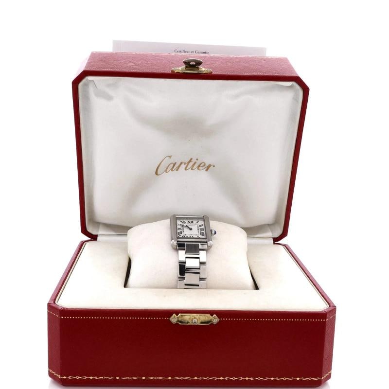 Cartier Tank Solo Quartz Watch Stainless Steel 24 - 2