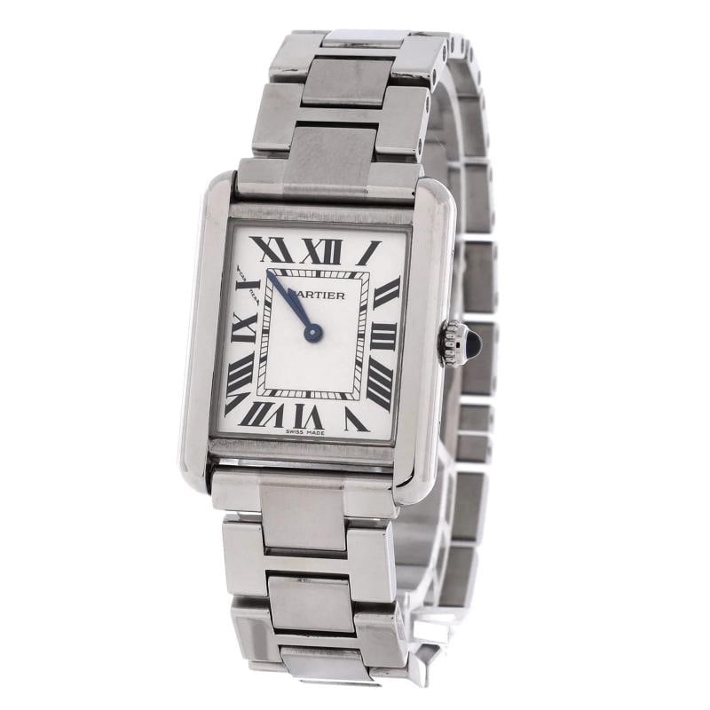Cartier Tank Solo Quartz Watch Stainless Steel 24 - 3