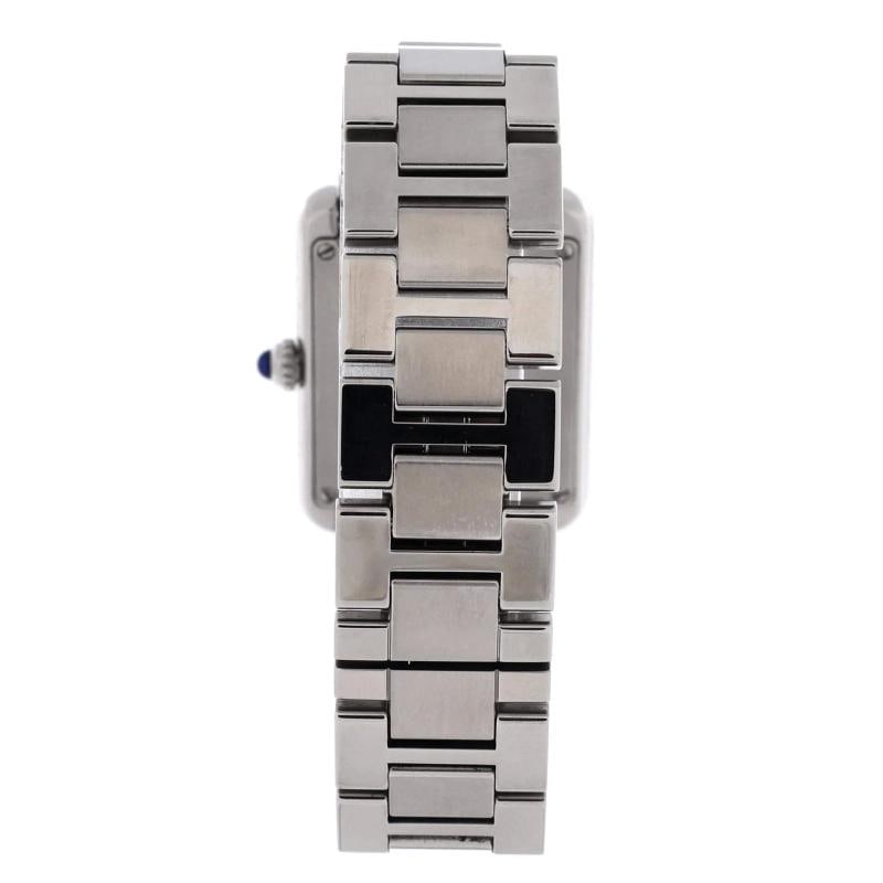 Cartier Tank Solo Quartz Watch Stainless Steel 24 - 5