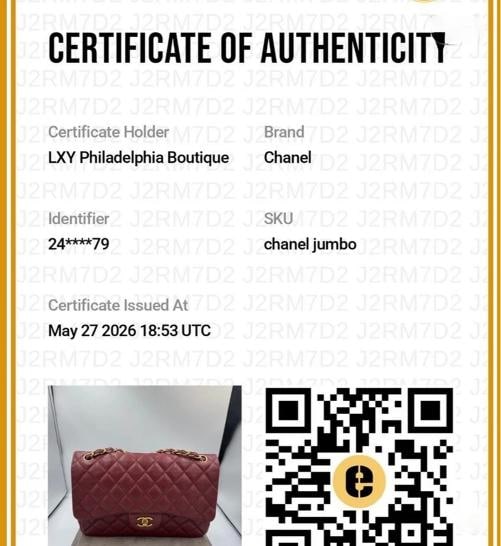 Chanel Classic Jumbo Double Flap in Iridescent Burgundy Quilted Caviar w/GHW 18C - 19