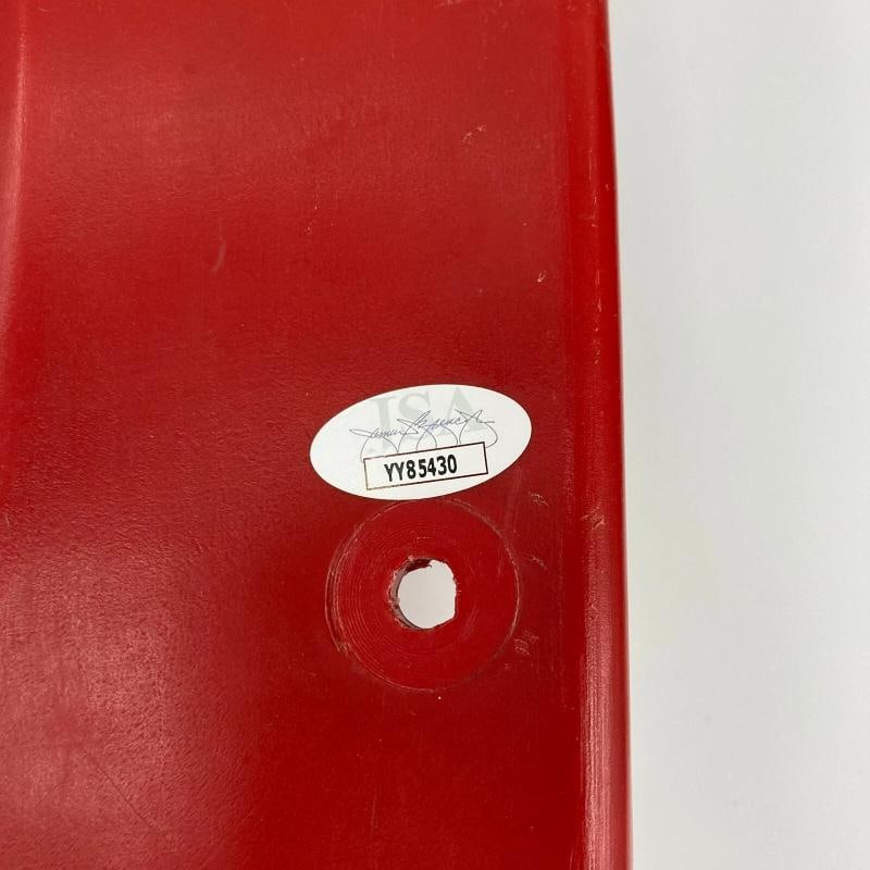 Stan Musial Bob Gibson Lou Brock Ozzie Signed St. Louis Cardinals Seatback JSA - 4