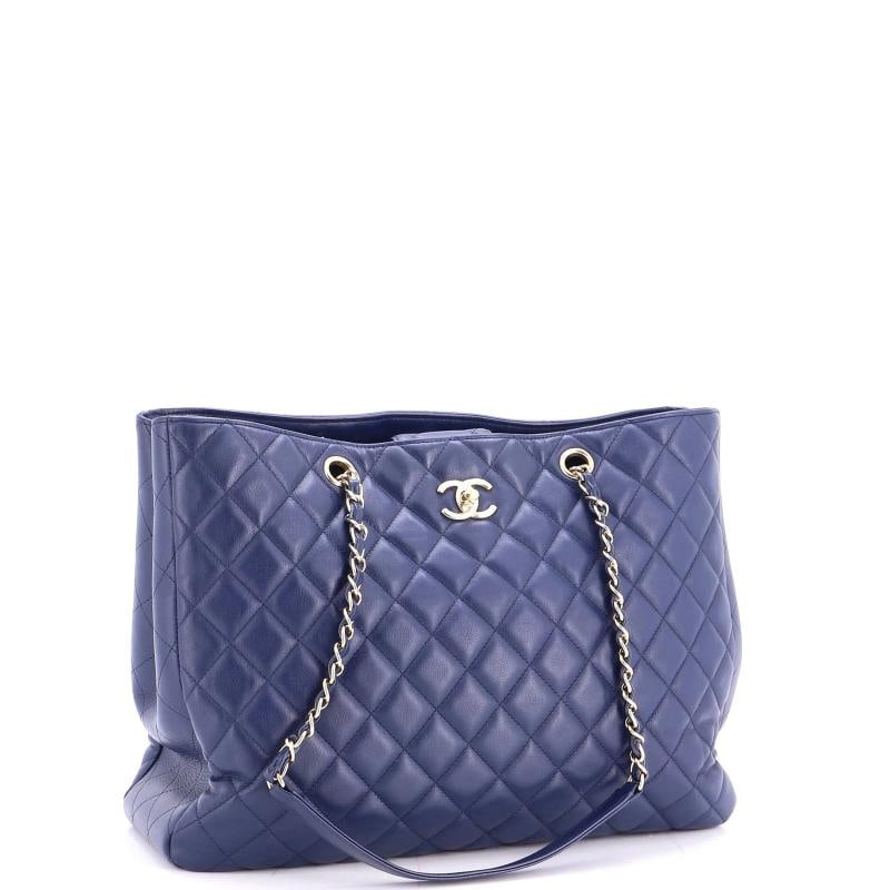 Chanel Classic CC Shopping Tote Quilted Calfskin Large - 2