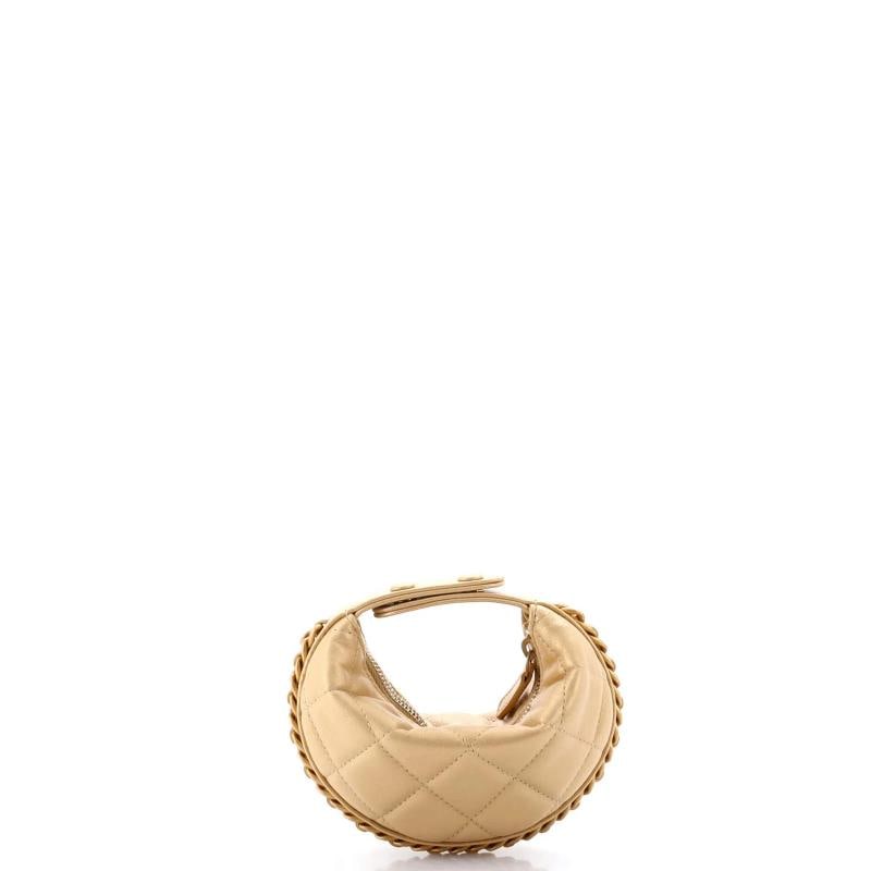 Chanel Chain Around Hobo Pouch Quilted Lambskin Extra Mini - 3