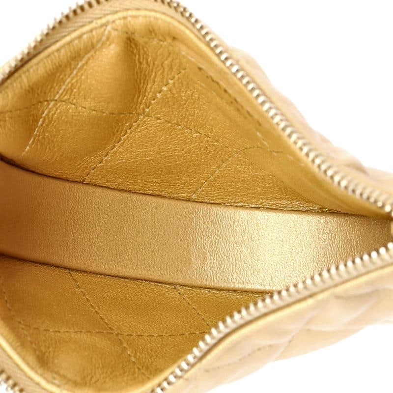 Chanel Chain Around Hobo Pouch Quilted Lambskin Extra Mini - 5