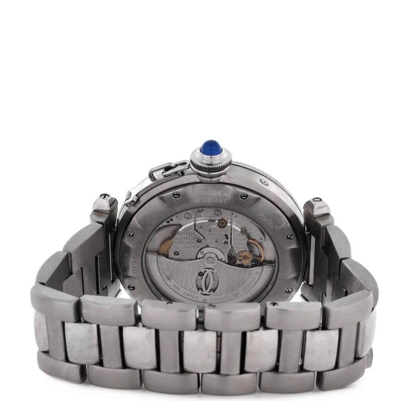 Cartier Pasha de Cartier GMT Power Reserve Automatic Watch Stainless Steel 38 - 5