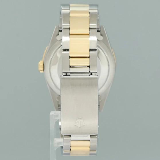 MINT Rolex DateJust 16263 Turn-O-Graph Two Tone Gold Oyster 36mm Watch Box - 5