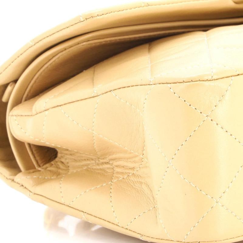 Chanel Vintage Classic Double Flap Bag Quilted Lambskin Small - 6