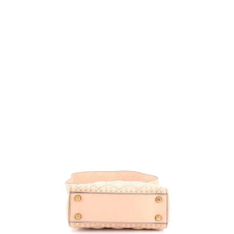 Christian Dior Supple Lady Dior Bag Cannage Studded Lambskin Small - 4