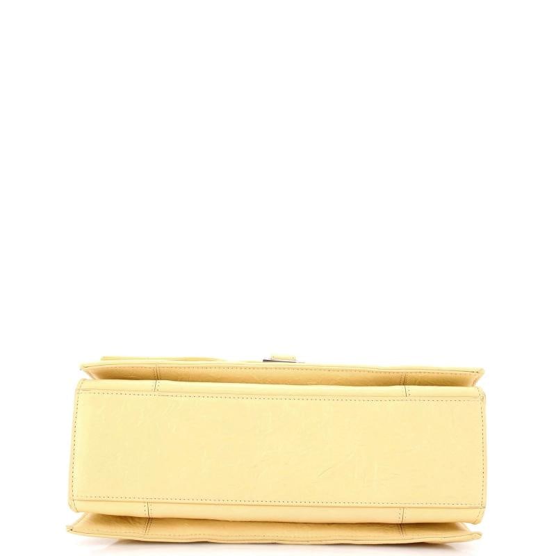 Balenciaga Crush Chain Flap Bag Quilted Crushed Calfskin Medium - 4