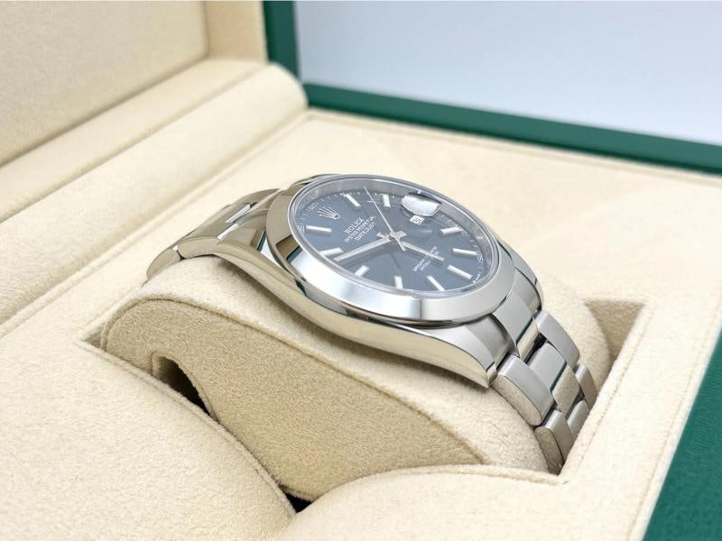 Rolex Datejust 41 126300 Blue Dial Stainless Steel Box Paper 2021 - 6