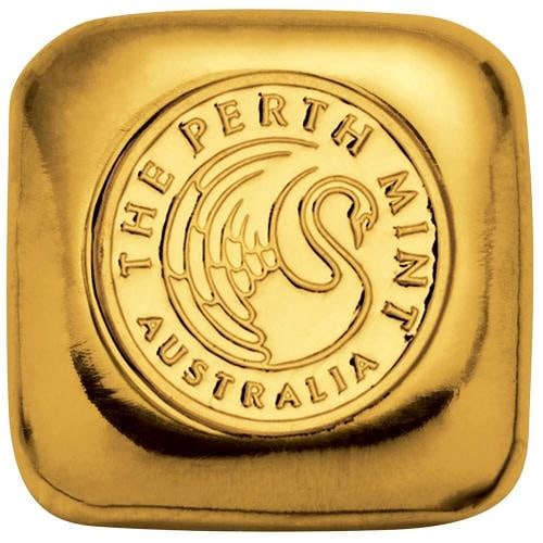 1 oz Gold Bar - Perth Mint - Cast 999.9 Fine: Circulated/Uncirculated: Uncirculated,Denomination: 1 oz.,Coin: Gold Bars,Composition: Gold,Fineness: 999.9,Strike Type: Business,Brand/Mint: The Perth Mint,Certification: Uncertified,Country of Origi