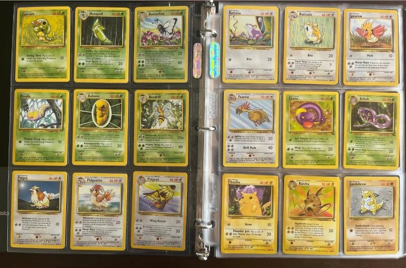 Pokemon TCG: Original 151/150 Complete Base Set from 1999 - 2