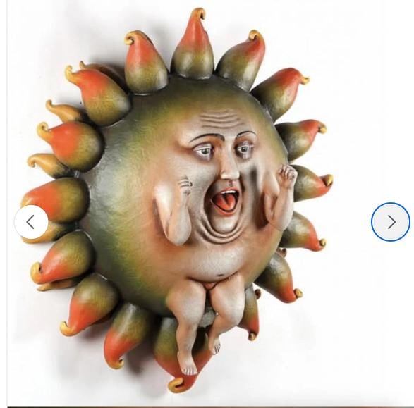 Sergio Bustamante Signed Wall Art Sculpture~Edition Of /50~(48 x 46 x 20) - 20