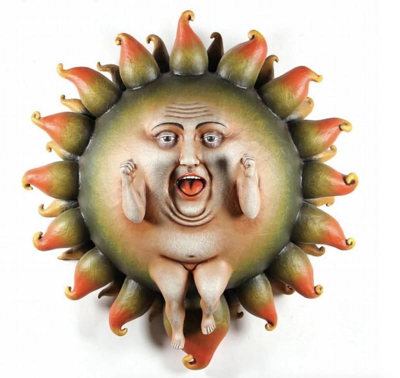 Sergio Bustamante Signed Wall Art Sculpture~Edition Of /50~(48 x 46 x 20) - 2