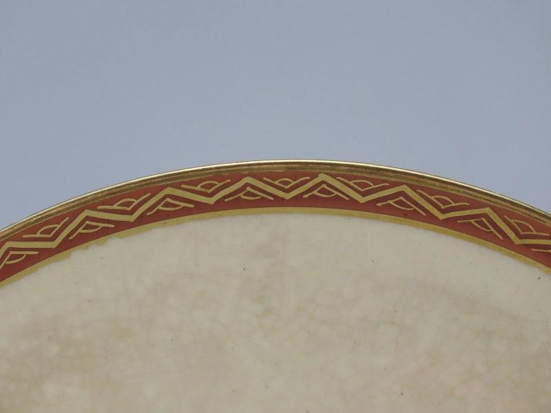 Lovely 21 Piece Japanese Satsuma Tea Set Service for 6 Cherry Blossoms - 9