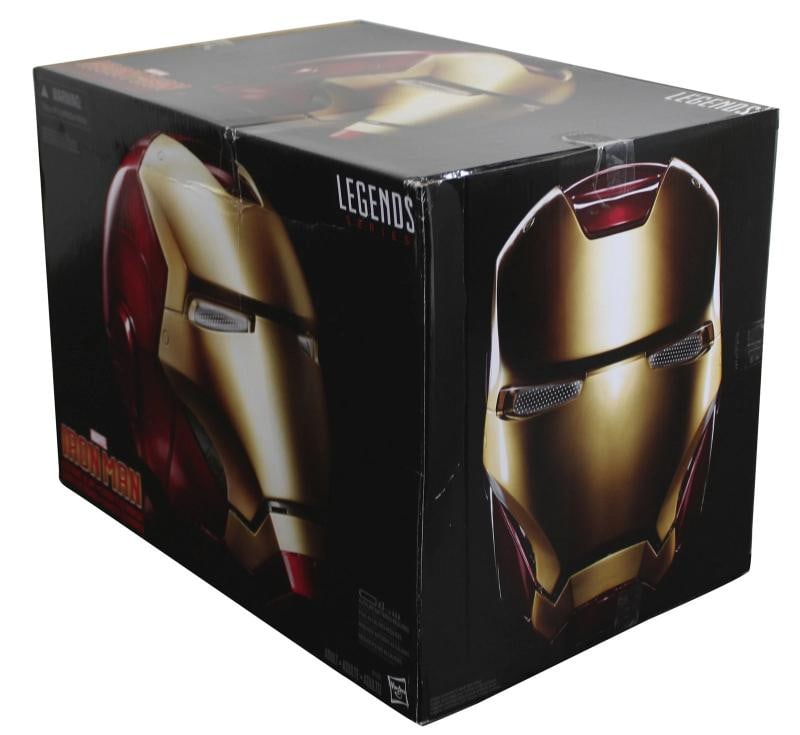 The Avengers (5) Lee, Jackson, Rudd +2 Signed Iron Man F/S Helmet BAS #AE64818 - 10