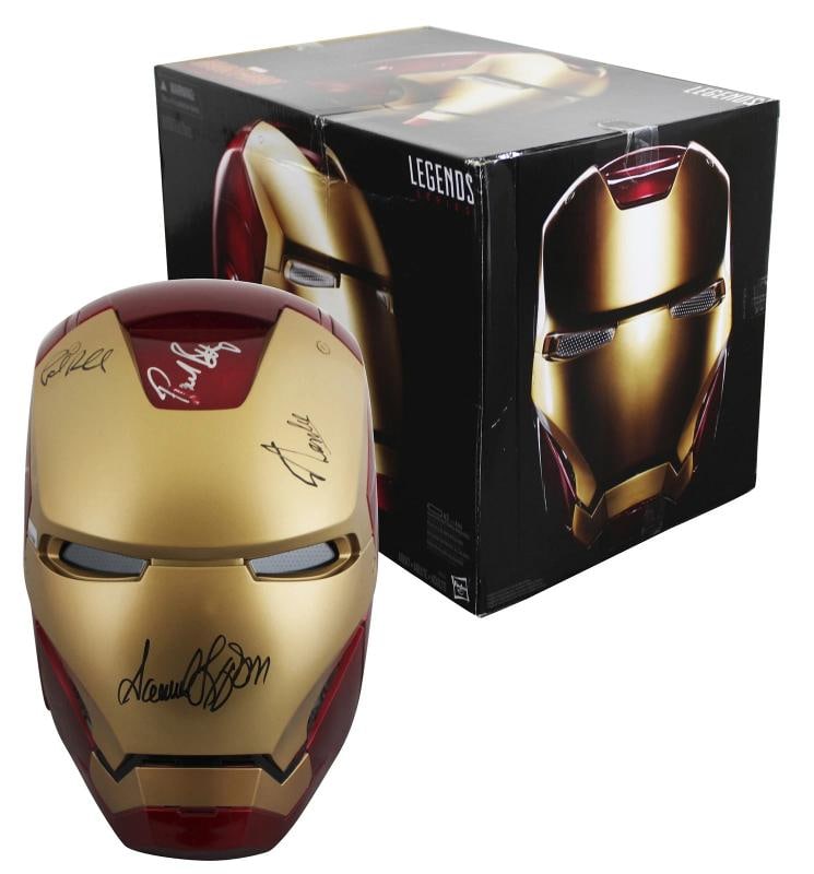 The Avengers (5) Lee, Jackson, Rudd +2 Signed Iron Man F/S Helmet BAS #AE64818: Signed by Stan Lee, Samuel L. Jackson, Paul Rudd, Paul Bettany, & Karen Gillan of The Avengers.. Industry: Movies,Original/Reproduction: Original,Autograph Authentication: Beckett,PRODUCT_COA: