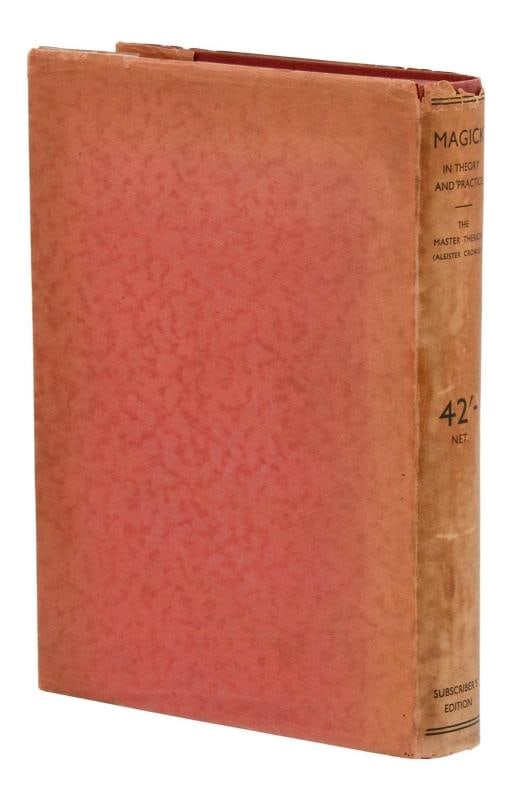 Magick In Theory and Practice ~ ALEISTER CROWLEY ~ First Edition ~ 1st ~ 1929 - 2
