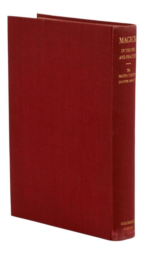 Magick In Theory and Practice ~ ALEISTER CROWLEY ~ First Edition ~ 1st ~ 1929 - 6