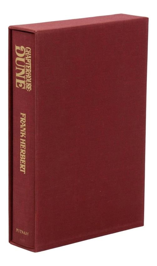 Chapterhouse: Dune ~ SIGNED by FRANK HERBERT ~ Limited First Edition ~ 1st 1985 - 2