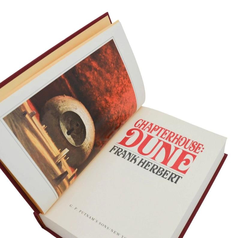 Chapterhouse: Dune ~ SIGNED by FRANK HERBERT ~ Limited First Edition ~ 1st 1985 - 6