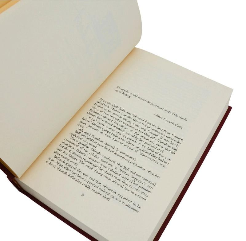 Chapterhouse: Dune ~ SIGNED by FRANK HERBERT ~ Limited First Edition ~ 1st 1985 - 9