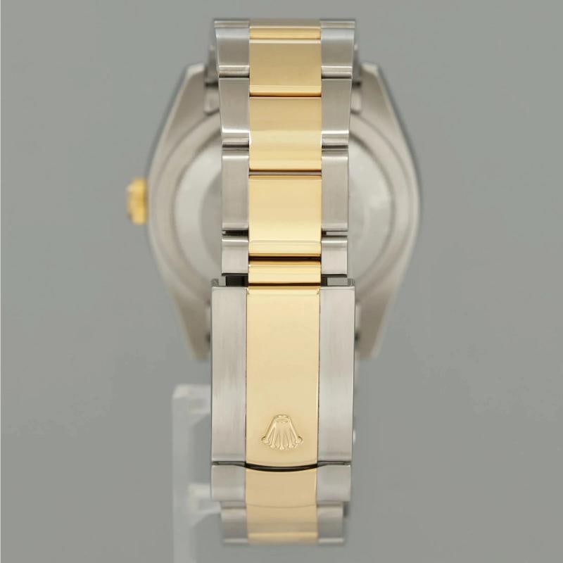 MINT Rolex DateJust Oyster Two Tone Yellow Gold Steel Black Tuxedo 36mm 116233 - 5