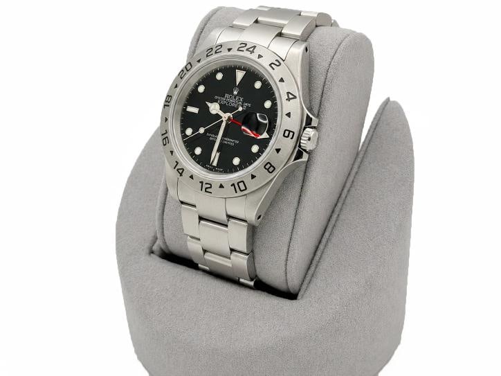 Rolex Explorer II 16570 40mm Black Dial Stainless Steel - 3