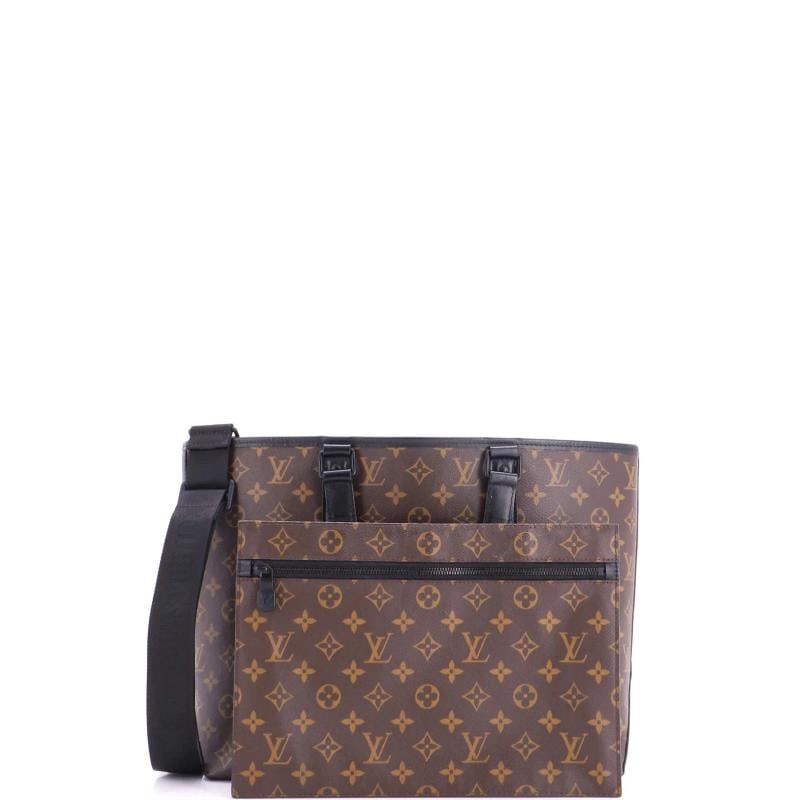 Louis Vuitton Weekend Tote Macassar Monogram Canvas PM - 2