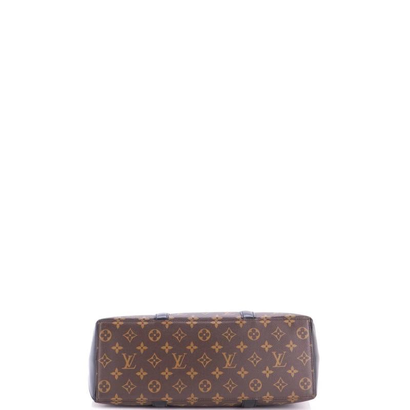 Louis Vuitton Weekend Tote Macassar Monogram Canvas PM - 5