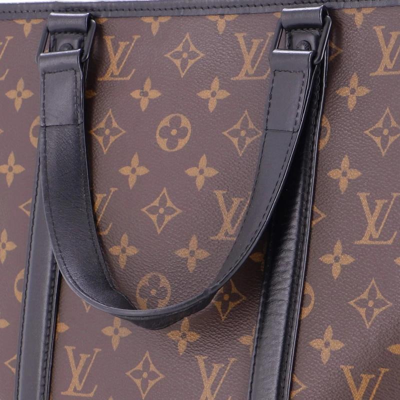 Louis Vuitton Weekend Tote Macassar Monogram Canvas PM - 7