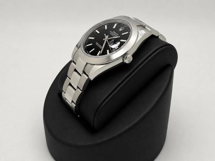 Rolex Datejust 41 126300 Black Dial Stainless Steel Partial Stickers Box Paper - 8