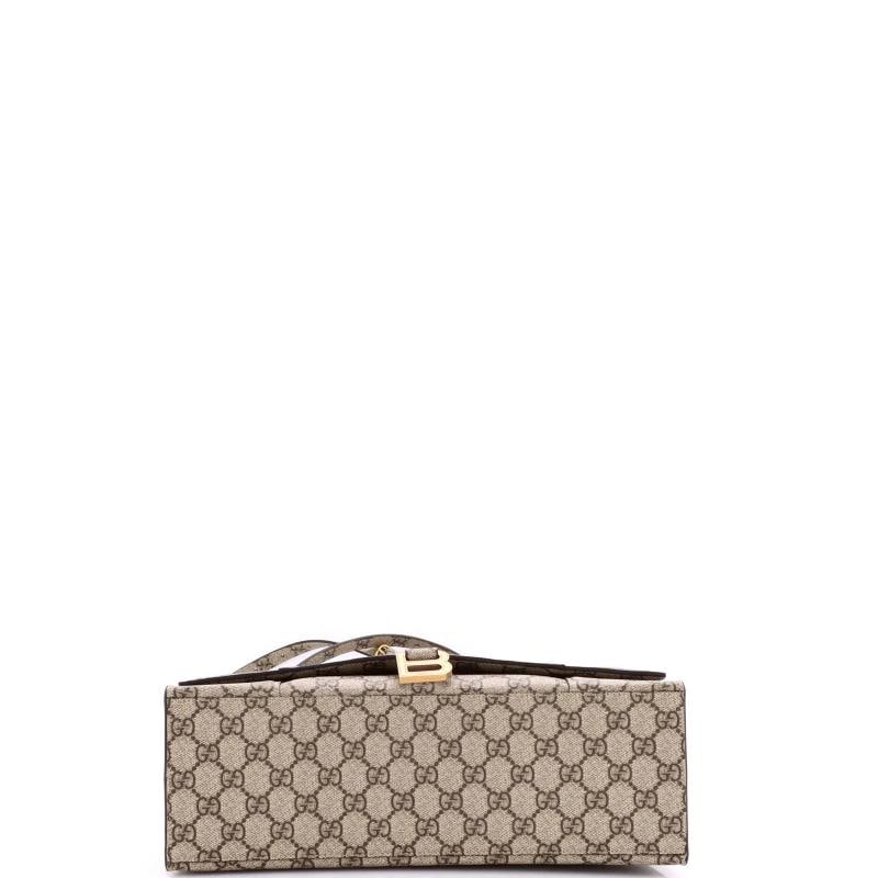 Gucci x Balenciaga The Hacker Project Hourglass Top Handle Bag GG Coated Canvas - 4