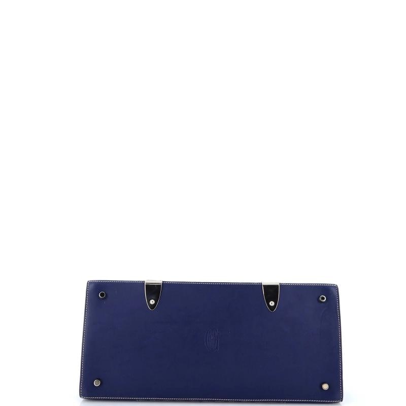 Goyard Saigon Top Handle Bag Coated Canvas with Leather MM - 4