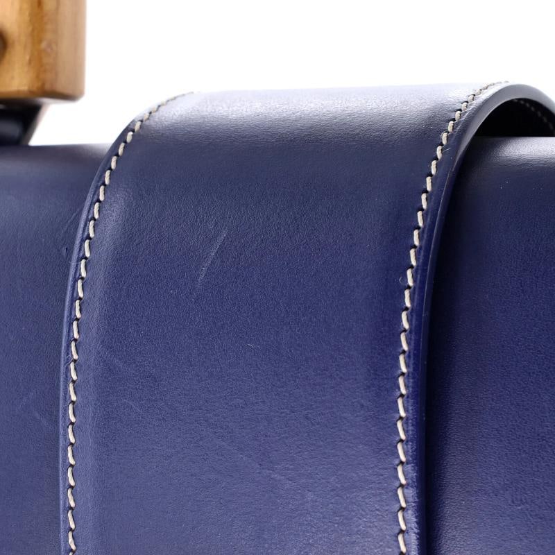Goyard Saigon Top Handle Bag Coated Canvas with Leather MM - 6