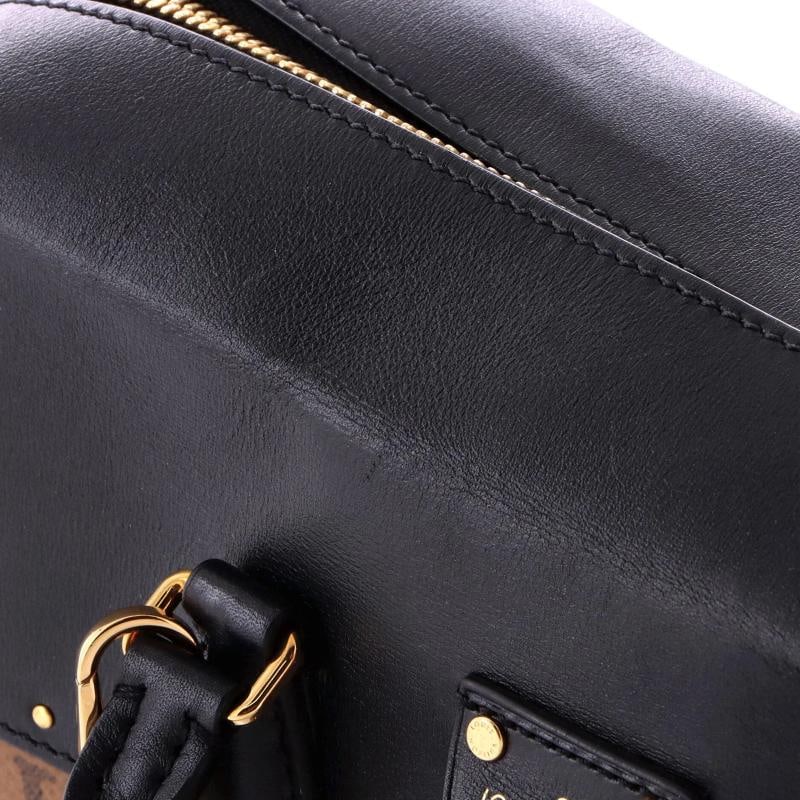 Louis Vuitton City Malle Handbag Reverse Monogram Canvas and Leather MM - 6