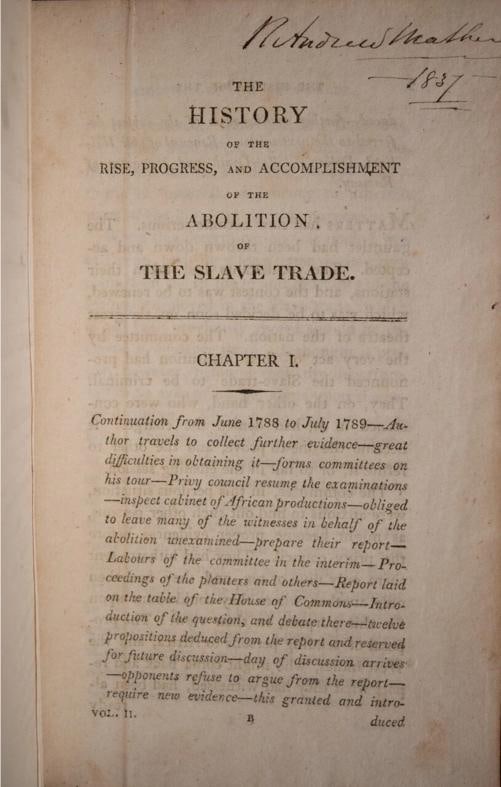 1808 Abolition of the African Slave Trade Thomas Clarkson 1st Edition Fold Outs - 13