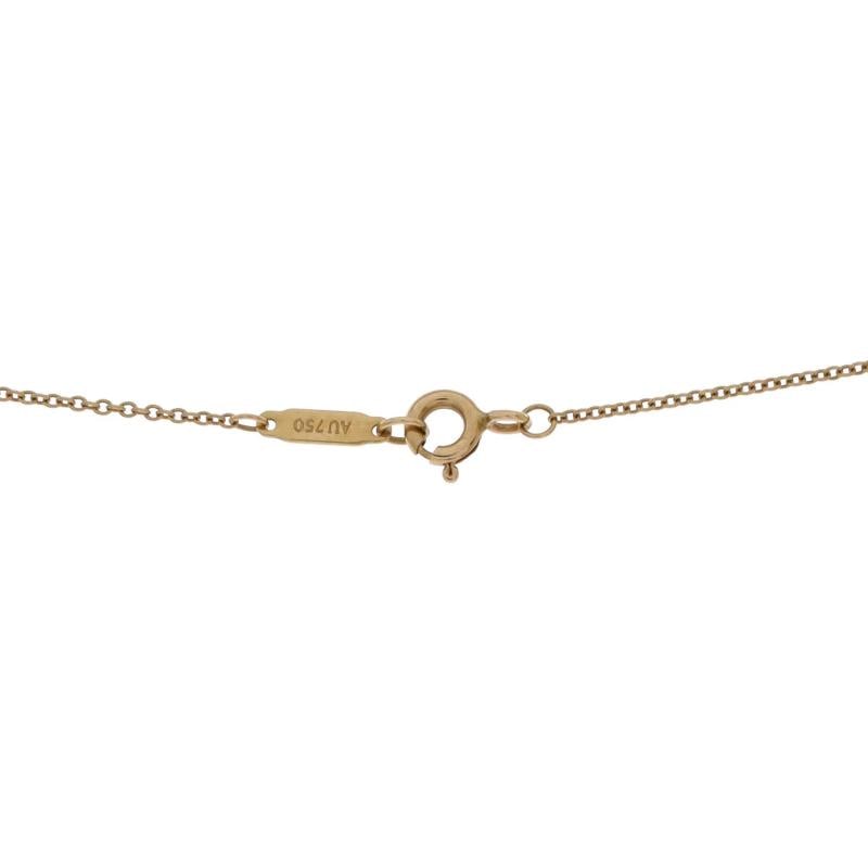 Tiffany & Co. 1837 Bar Pendant Necklace 18K Yellow Gold - 3